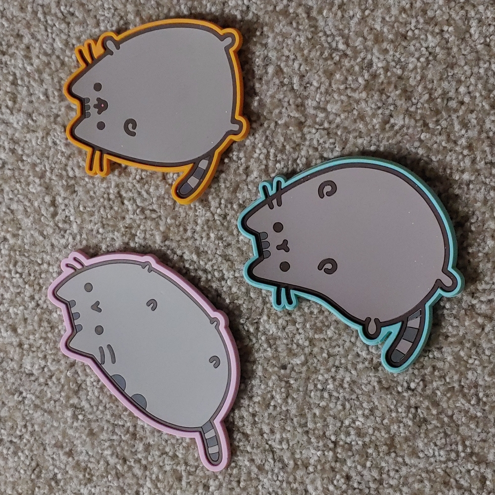 Set of 3 Pusheen Coasters